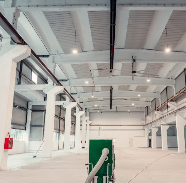 Concrete Grinding Machine used for final grinding or epoxy in the warehouse